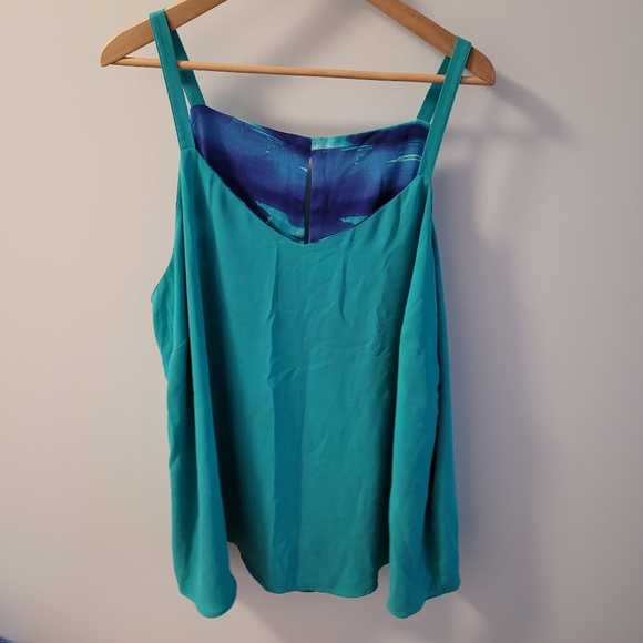 Sz 20 Women's Michel Studio camisole blouse from Addition Elle - Picture 5 of 7